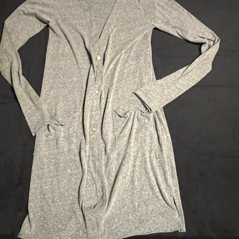T.La Charcoal Knit Fabric
